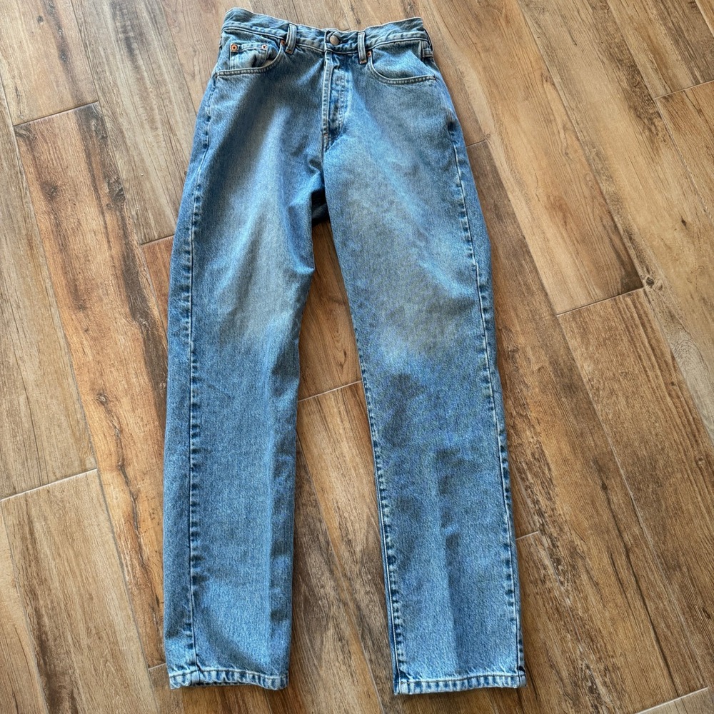 BIG STAR Vintage Denim Jeans Mosquito Light Wash Women's Size 31 Button‎ Up